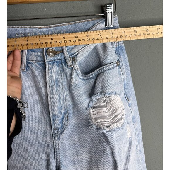 American Eagle Outfitters 90s Boyfriend Jeans Distressed Women's 6 - Picture 6 of 7
